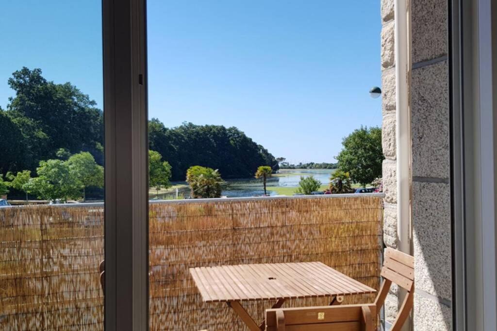 Bel appartement la Forêt-Fouesnant vue sur la baie La Forêt-Fouesnant Exterior foto