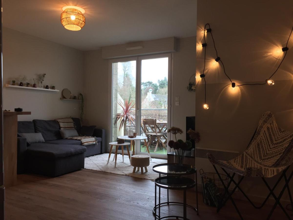 Bel appartement la Forêt-Fouesnant vue sur la baie La Forêt-Fouesnant Exterior foto