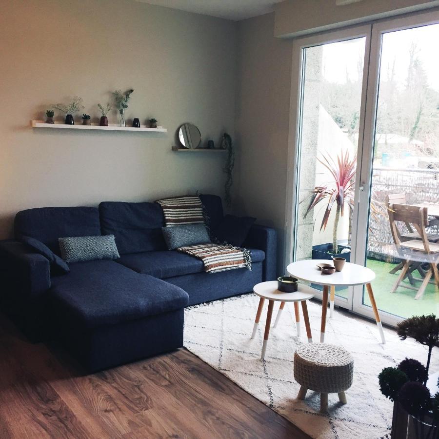 Bel appartement la Forêt-Fouesnant vue sur la baie La Forêt-Fouesnant Exterior foto